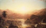 Frederic Edwin Church The andes of Ecuador France oil painting artist